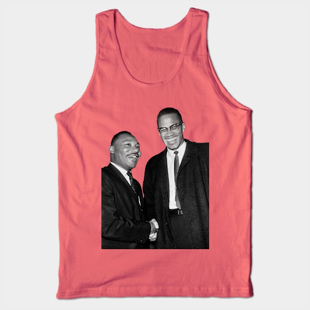 MLK Jr and X Tank Top by UrbanLifeApparel